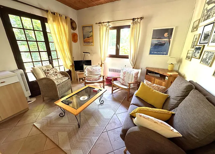 Maison De Charme Au Coeur Du Moulleau, 4 Couchages - Fr-1-474-279 * Arcachon